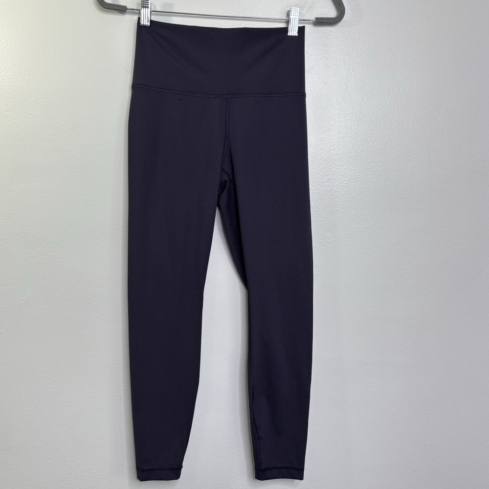 Yogalicious Lux Leggings Women's Size Medium Purpleish Blue High Rise